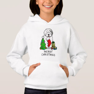 Joyeux sapin de Noël 2 Vieux anglais Chien de mer