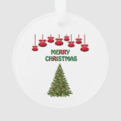 Joyeux sapin de Noël présente Festive Festive (dos)