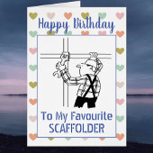 Joyeux scaffer d'anniversaire