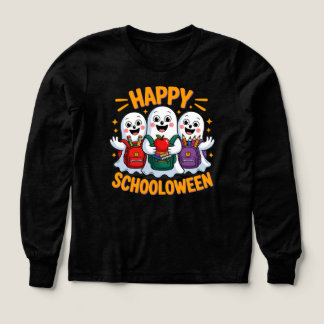 Joyeux Schooloween Mignons Fantômes de Rentrée Sco