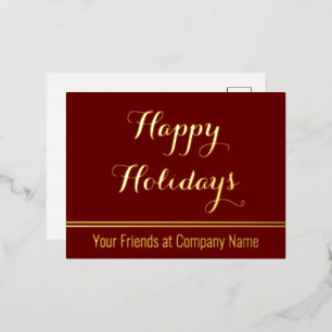 Joyeux Script de vacances du nom de l'entreprise R