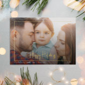 Joyeux Script de vacances Horizontal photo encadré