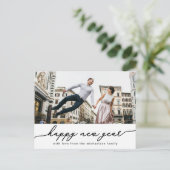 Joyeux script du Nouvel An avec Carte photo (Debout devant)