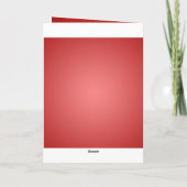 Joyeux Seal de Noël Modèle de la carte de voeux (Dos)