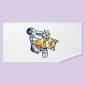 Joyeux Shiba Inu (Serviette de bain)
