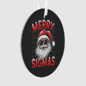 Joyeux Sigmas Funny Gen Alpha collège Noël (devant)