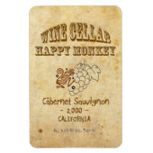 Joyeux Singe Magnet Premium ! (Vertical)