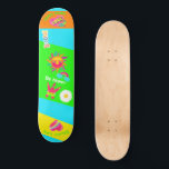 Joyeux Skateboard coloré<br><div class="desc">Faites de ce Happy Colorful Skateboard votre propre en ajoutant votre texte. Pour accéder aux outils de montage avancés, allez à "Personnaliser ce modèle" et cliquez sur "Détails", faites défiler et appuyez sur le lien "cliquer pour customiser plus loin". Idéal pour toutes les occasions comme l'anniversaire ou Graduation, pour les...</div>