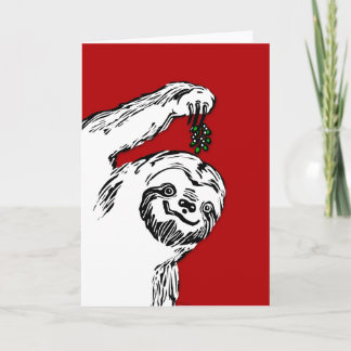 Joyeux Slothmas !  C'est une carte vierge. Pour