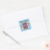 Joyeux Snowman & House #3 Stickers (Enveloppe)