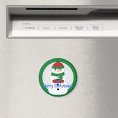 Joyeux Snowman Magnet (In Situ (Lave-vaisselle))