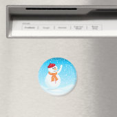 Joyeux Snowman Magnet (In Situ (Lave-vaisselle))