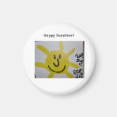 Joyeux soleil ! Magnet (Devant)