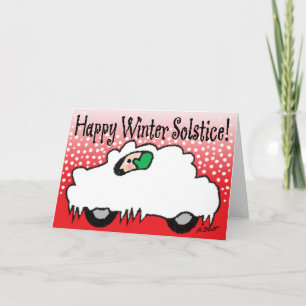 Joyeux solstice d'hiver ! – Carte de vœux