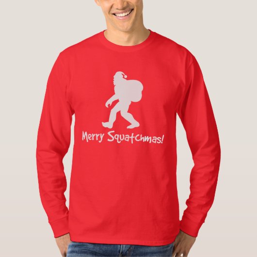 Joyeux Squatchmas ! T-shirt (Devant)