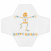 Joyeux squelette humain céramique (Plat)