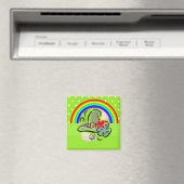 Joyeux St. Patrick's Day Magnet arc-en-ciel (In Situ (Lave-vaisselle))