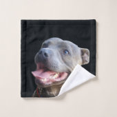 Joyeux Staffordshire Bull Terrier, Ensemble de ser (Gant de toilette)