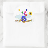 Joyeux Sticker d'anniversaire (Sac)