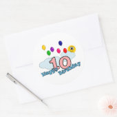 Joyeux Sticker d'anniversaire (Enveloppe)