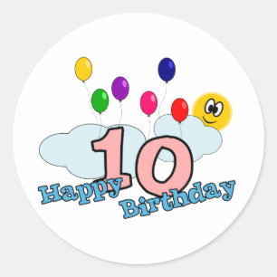 Joyeux Sticker d'anniversaire
