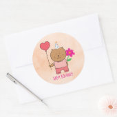 Joyeux Sticker d'anniversaire (Enveloppe)