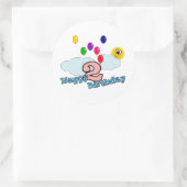 Joyeux Sticker d'anniversaire (Sac)