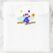 Joyeux Sticker d'anniversaire (Sac)