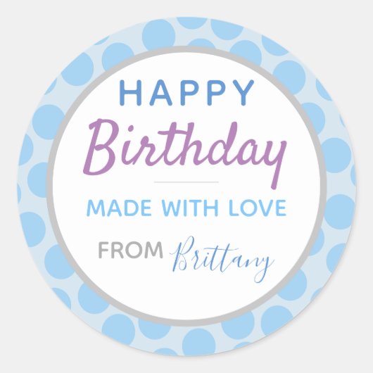 Joyeux Sticker d'anniversaire (20) (Devant)