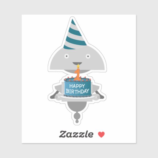 Joyeux Sticker Mia Anniversaire (Feuille)