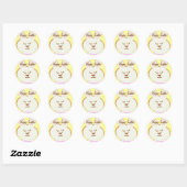Joyeux Stickers Bunny de Pâques (Feuille)