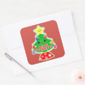 Joyeux Stickers Cadeaux Kawaii Christmas Tree (Enveloppe)