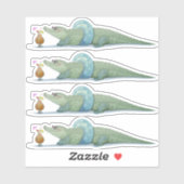 Joyeux Stickers Croc ! (Feuille)