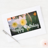 Joyeux Stickers Daffodil D'Anniversaire (Enveloppe)