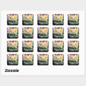 Joyeux Stickers Daffodil De Pâques (Feuille)