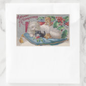 Joyeux stickers de chat Kitty Christmas (Sac)