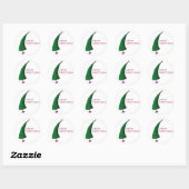 joyeux stickers Noël (Feuille)