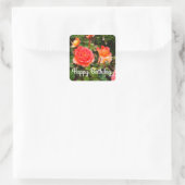 Joyeux Stickers Rose de la bande de laiton #1-1 (Sac)