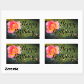 Joyeux Stickers Rose Elle Anniversaire #2-2 (Feuille)