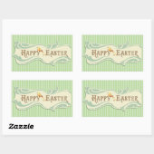 Joyeux Stickers Vintage Sage Green Pâques (Feuille)