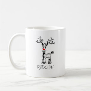 Joyeux Stressmas avec Rudolph sur une tasse