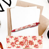 Joyeux stylo de nom de fleur