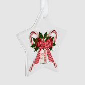 Joyeux Sucres de canne de Noël Nom de l'organisme  (devant)