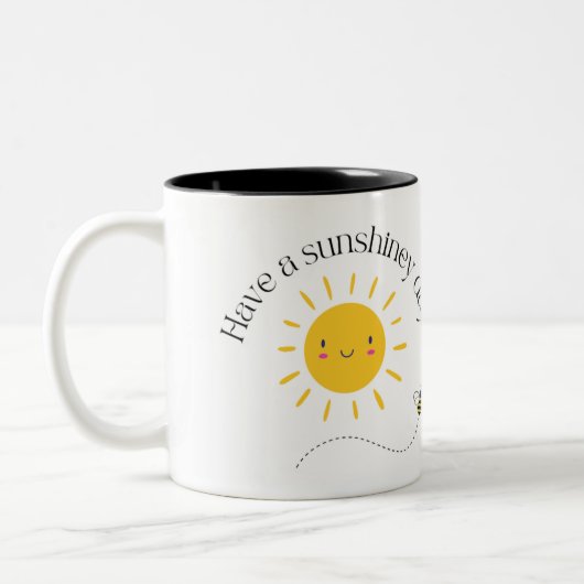 Joyeux Sunshiney Day Coffee Mug (Gauche)
