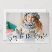 Joyeux superposition Carte photo de vacances | Mar (Devant)