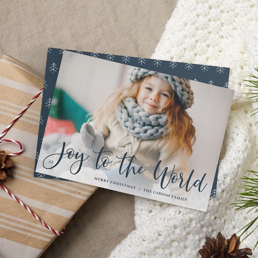 Joyeux superposition Carte photo de vacances | Mar