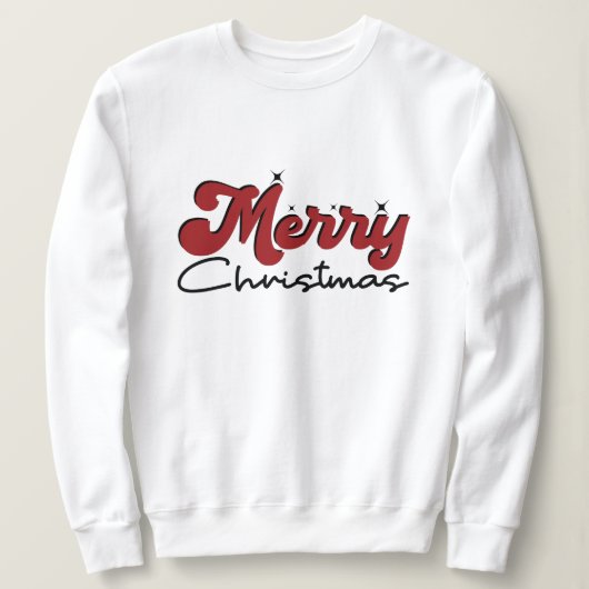 Joyeux sweatshirt de Noël (Design devant)