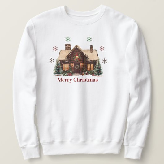 Joyeux Sweatshirt de Noël (Design devant)