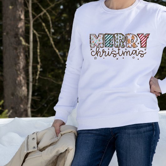 Joyeux Sweatshirt de Noël