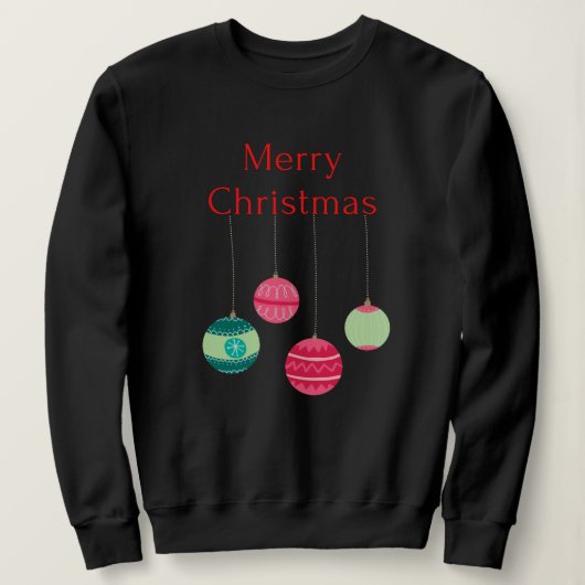 Joyeux Sweatshirt de Noël (Design devant)